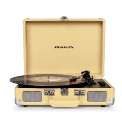 Image showing the Cruiser Deluxe Plus Portable Turntable, Fawn product.