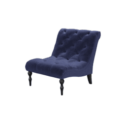 Image showing the Claude Armchair, Prussian Blue product.