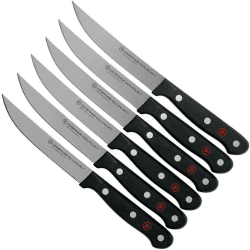 Image showing the Gourmet Steak knife set 6 piece product.