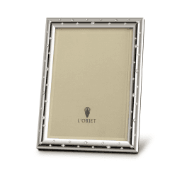 Image showing the Stars Photo frame, 5 x 7", Platinum product.