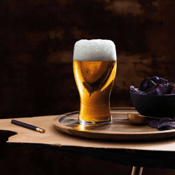 Image showing the Purismo Set of 2 Beer Glasses, 620ml, Clear product.