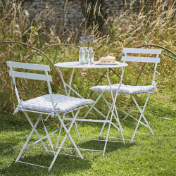 Image showing the Rive Droite 3 Peice Bistro Set, Chalk product.