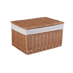 Image showing the Light Steamed Storage Hamper, Extra Large, Natural product.