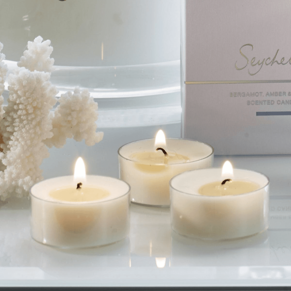 Seychelles Set of 12 tea lights