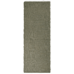 Image showing the Hazelnut Rug, H60 x W150cm, Bottle Green product.
