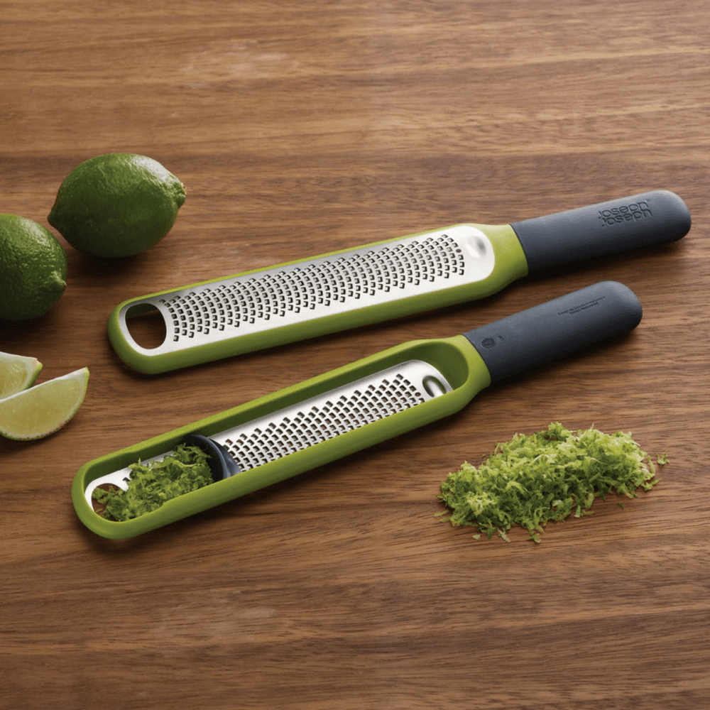 Handi-Grate Zester with integrated blade wiper, Green
