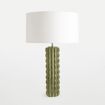 Image showing the Finn Table Lamp, H62cm, Green product.