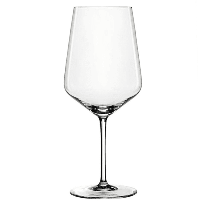 Style Set of 4 Red Wine Glasses, 630ml, Clear