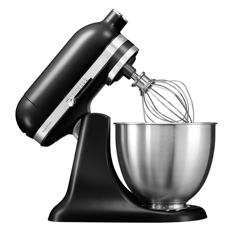 Mini Stand mixer, 3.3 litre, Matte Black