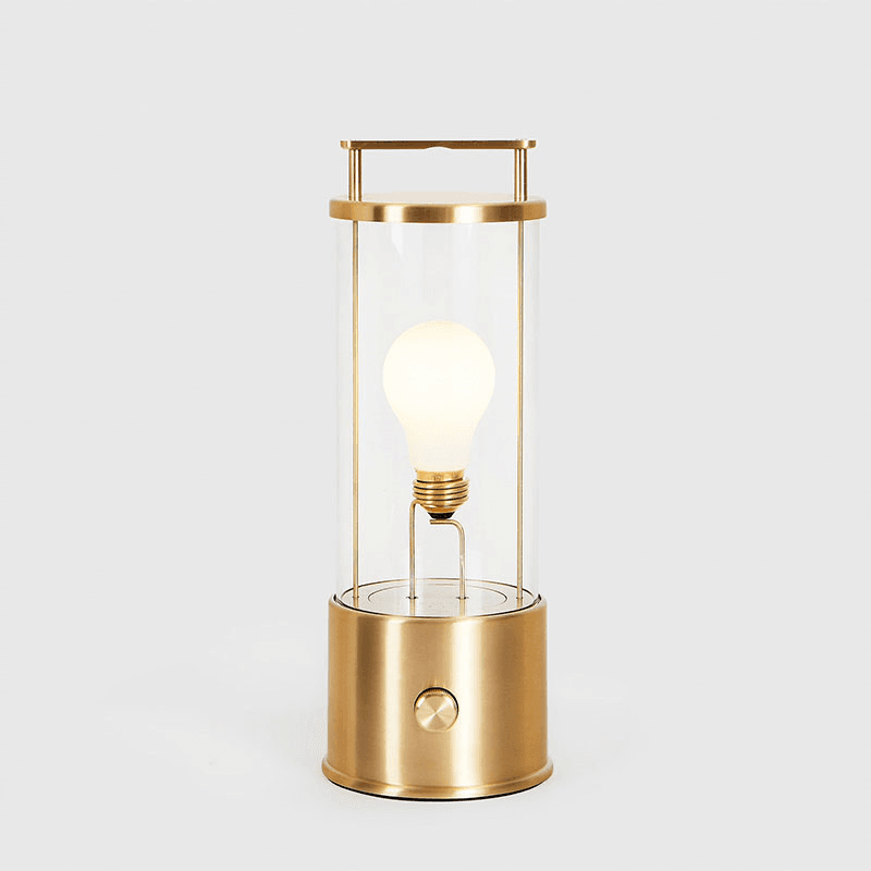 The Muse Portable Lamp, Solid Brass