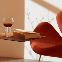 Image showing the Boris Set of 2 WIne Goblets, 360ml, Clear product.