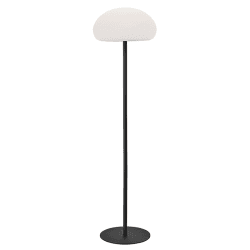 Image showing the Sponge Floor Lamp, H126cm, Black and White product.