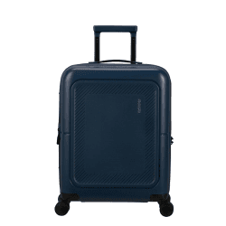 Image showing the Dashpop Cabin Suitcase, H55 x L40 x W20/23cm, Midnight Blue product.