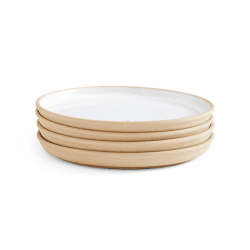 Image showing the Minerals Set of 4 Side Plates, D21.5cm, Moonstone product.