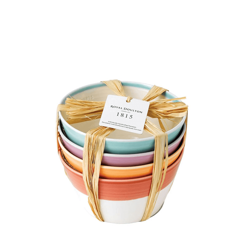 1815 Brights Set of 4 cereal bowls, 15cm, Mixed Colours