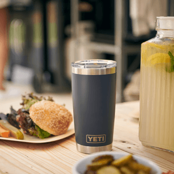 Image showing the Rambler Tumbler, 20 oz, Navy product.