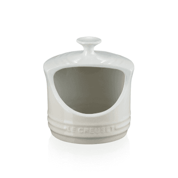 Image showing the Stoneware Salt pig, 13.5 x 12.5cm, Meringue product.
