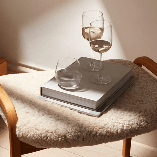 Borough Set of 4 wine glasses, 380ml, clear
