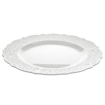 Image showing the Dressed by Marcel Wanders Dinner plate, 27cm, White product.