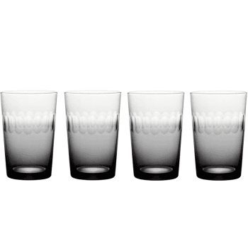 Image showing the Lens Set of 4 Tumblers, 260ml, Smoky product.