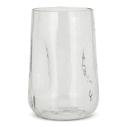 Image showing the Kotri Recycled Glass Organic Shape Vase, H28cm, Clear product.