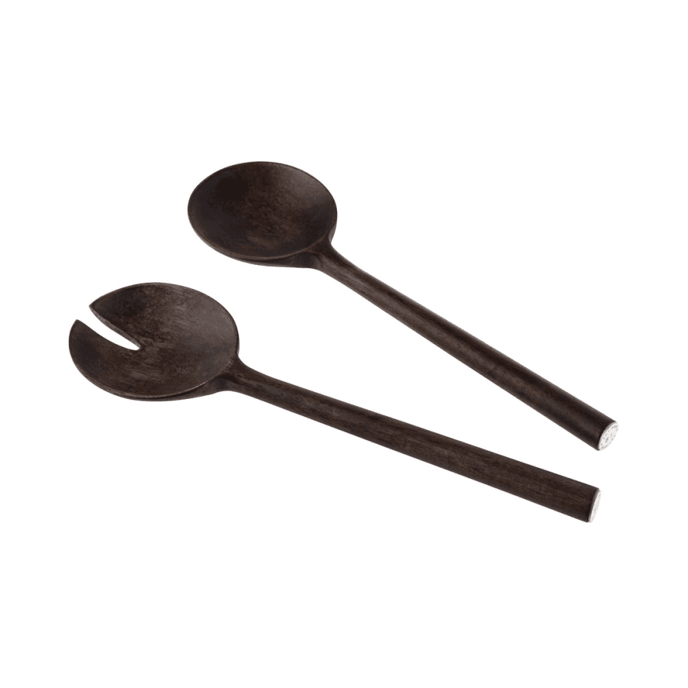 2 piece salad servers, L32cm, Acacia Wood