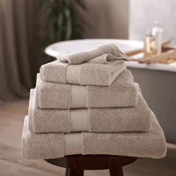 Image showing the Egyptian Cotton Bath Sheet, 100 x 150cm, Feather Grey product.