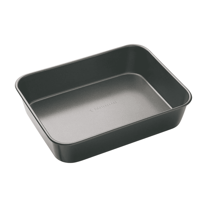 Roast pan and oven tray, 34 x 26cm (roaster) - 39 x 27cm (tray)