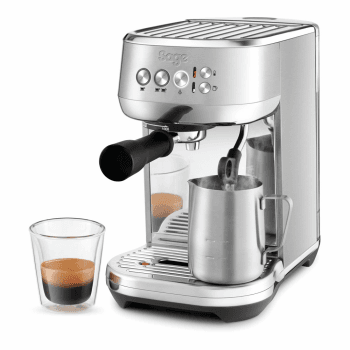 Image showing the The Bambino Plus Espresso machine, 1.9 litre, Brushed Stainless Steel product.