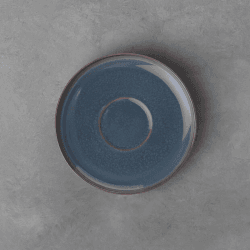 Image showing the Crafted Denim Coffee Saucer, D14.9cm, Blue product.