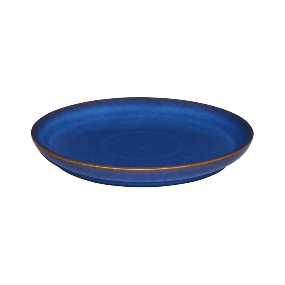 Imperial Blue Coupe plate, 21 x 2.5cm