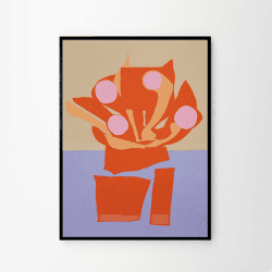 Image showing the Atelier Cph Floral Print, 50 x 70cm product.