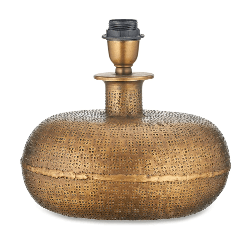 Lumbu Lamp Small, H25 x W28 x D24cm, Metallic