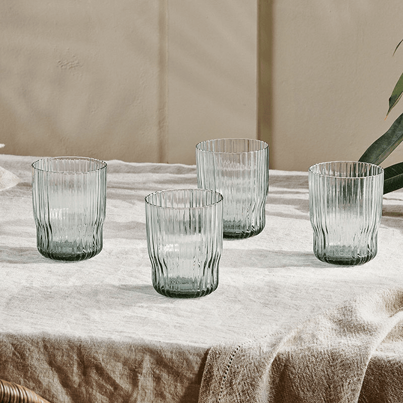 Fali Set of 4 Tumblers, 250ml, Blue