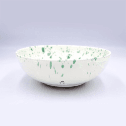 Image showing the Splatter Pasta Bowl, D20cm, Pistachio product.
