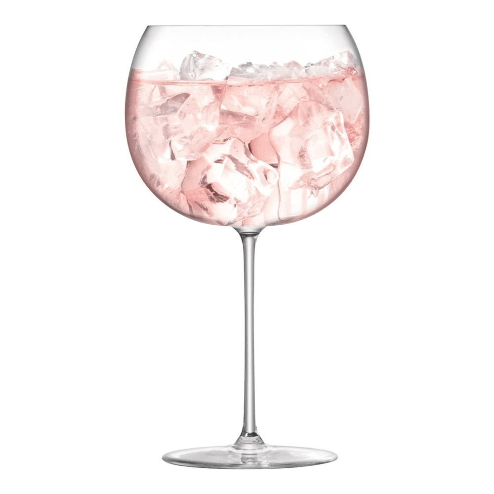 Borough Set of 4 balloon glasses, 680ml, clear
