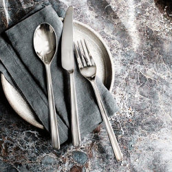 Image showing the Blockley Cutlery Set, 24 Piece, Stainless Steel product.