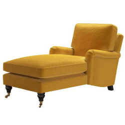Image showing the Bluebell Day Bed, Butterscotch Cotton Matt Velvet, Butterscotch product.