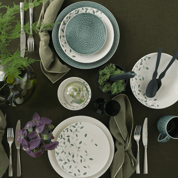 Image showing the Carve Green Small Plate, D17.5cm product.