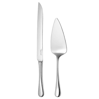 Image showing the Radford 2 Piece Cake Serving Set, Stainless Steel product.