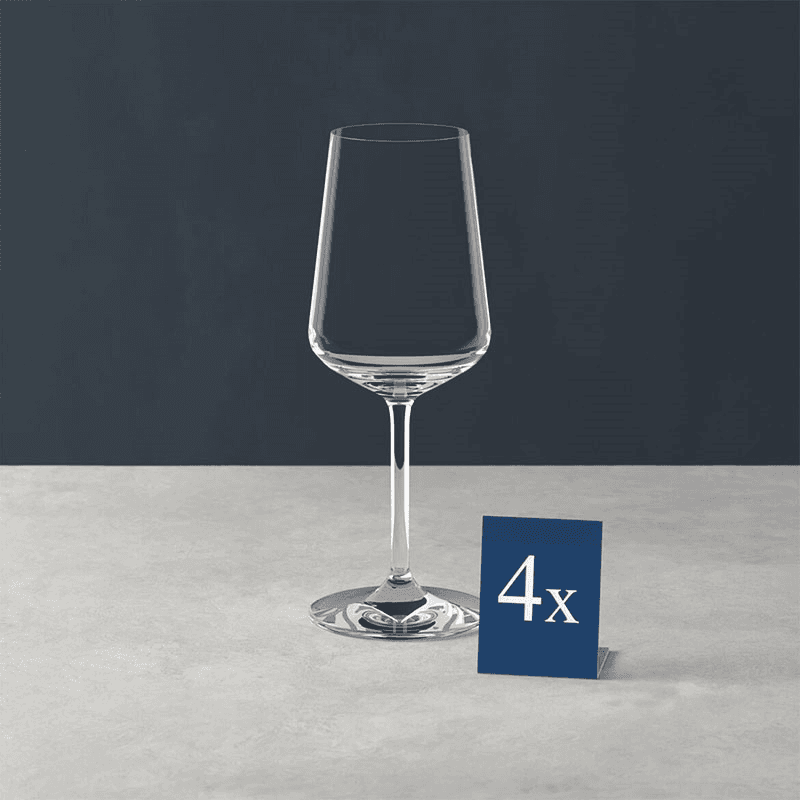 Ovid Set of 4 White Wine Goblets, 38cl