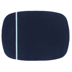 Image showing the Oona Rug, L240 x W175cm, Blue product.