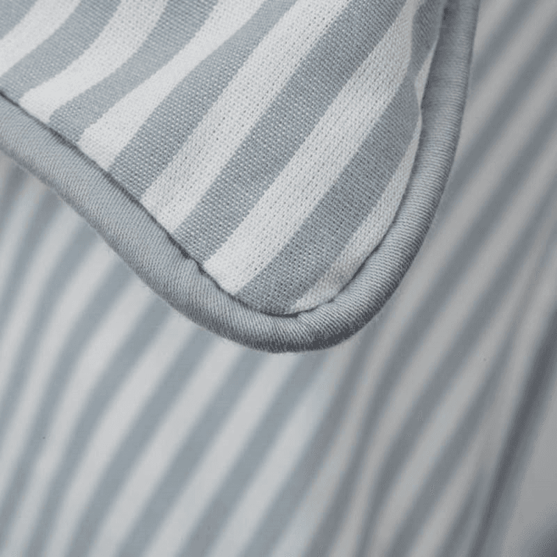 The Stripe 200 Thread Count Duvet Cover, Double, Blue