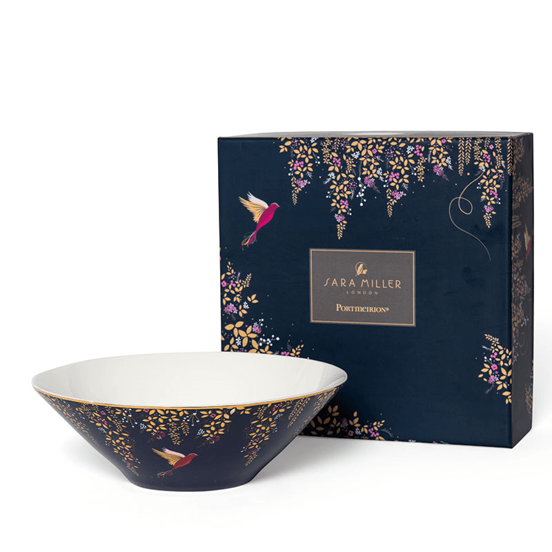 Chelsea Medium Salad Bowl, D20.5cm, Navy