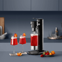 Image showing the The Infizz Fusion Sparkling Drink Maker, H43cm, Black Truffle product.