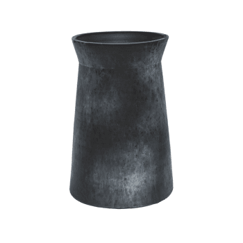 Image showing the Kew Eclectic Orangery Handthrown Vase, D20cm, Basalt product.