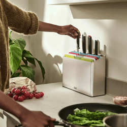Image showing the Folio Icon Plus 8 Piece Knife & Board Set, Multi product.