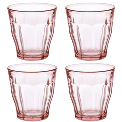 Image showing the Picardie Set of 4 Tumblers, 250ml, Pink product.