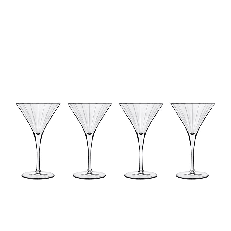 Bach Set of 4 Martini Glasses, 260ml, Clear
