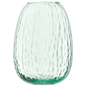 Image showing the Canopy Seed Vase, H19cm, Clear Recycled Glass product.